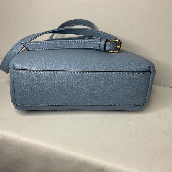Nine West light blue leather cross body handbag - Picture 7 of 8